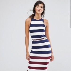 Ted Baker London Yuni Rowing Stripe Dress Bodycon